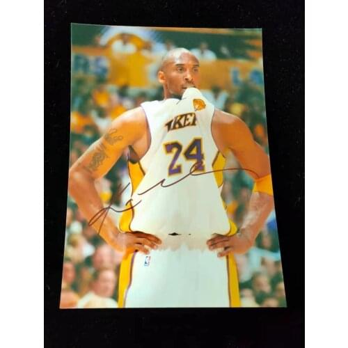 Signed Kobe Autographed Original Photo Autographs 5*7 inches Free shipping 0320