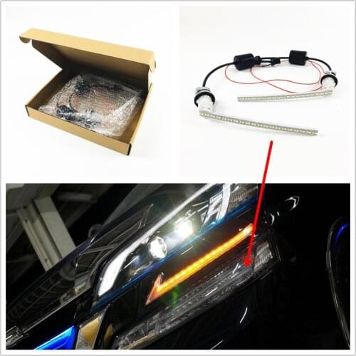 Running siganls light headlight for vellfire / Alpha 30 series / NOAH VOXY 80 series headlight turn signal LED light
