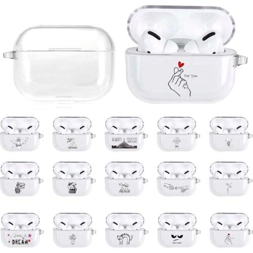 Capa Para Apple AirPods Pro, Silicone Protective Sleeve Bluetooth Sem Fio Dust-proof Fone De Ouvido Capa Earphone Accessories