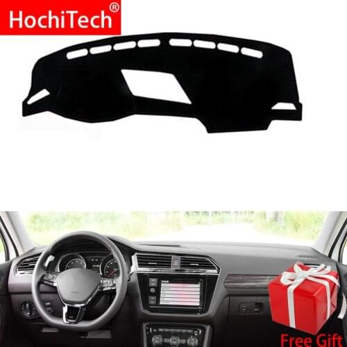 For Volkswagen tiguan L 2017 2018 2019 Right and Left Hand Drive Car Dashboard Covers Mat Shade Cushion Pad Carpets Accessories