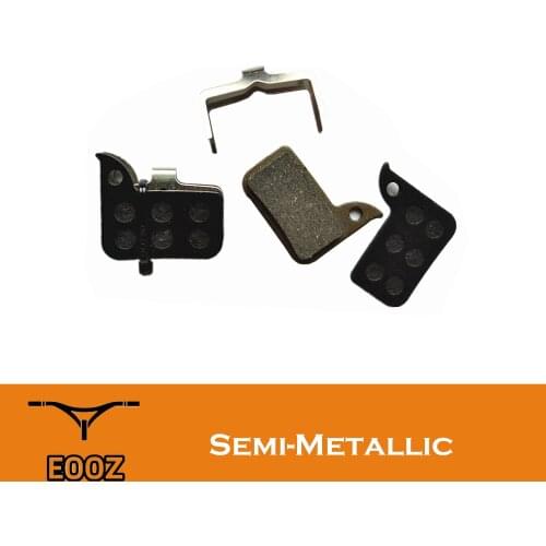 EOOZ 2 Pairs Bicycle Semi - Metallic Hydraulic DISC BRAKE PADS FOR SRAM Road HRD Red 22 B1, Force 22, CX1, Rival 22, S700 B1