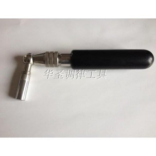 The piano tuning tool Tuning the wrench Rosewood hilt Stainless steel adjustable wrench Tuning the wrench