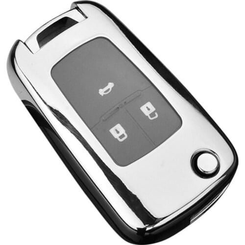 Soft TPU Car Remote Key Case Cover for Chevrolet Cruze Aveo Trax Sail Malibu Captiva Opel Vauxhall Astra