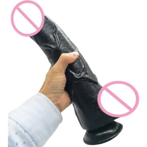 HOWOSEX Super Huge Dildos Thick Giant Dildo Realistic Anal Butt with Suction Cup Big Dick Dong Soft Penis Sex Toy For Women