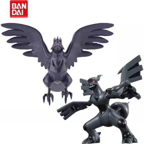 Bandai Pokemon Originele Snoep Speelgoed Galar Regio 1/20 Corviknight Zekrom Anime Figuur Toy Doll Children Birthday Gift
