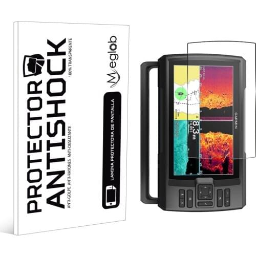 Screen Anti-shock protector Anti-scratch Anti-Shatter compatible with Garmin STRIKER Vivid 9sv