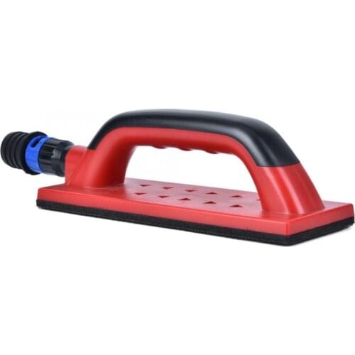 30x8x23cm Sanding Block Dust Free Plastic Square Hook and Loop Fastener Type Grinding Abrasive Tool Hand Polishing Sponge Block