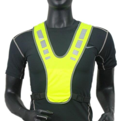 Reflective Vest Safe Jacket for Running Jogging Cycling Motorcycle Night B2Cshop
