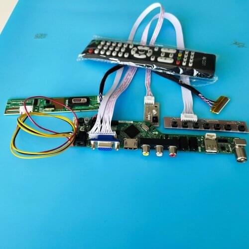For B133EW01 V9 Digital Signal Controller USB Module HDMI New 30pin 1 lamps 13.3" VGA AV TV Driver Board 1280X800