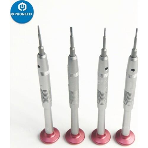 High-Precision Aluminum Handle mini screwdriver set S2 Chrome Vanadium Steel precision screwdriver set for iPhone 11 max X 8 7 6