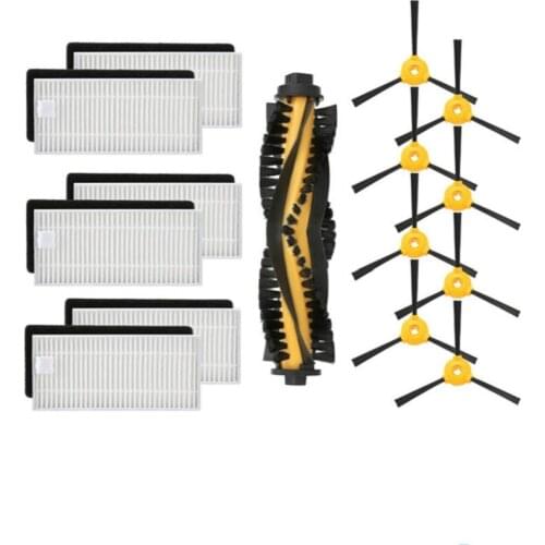 Roller main brush hepa filters side brush for EcoVacs Deebot 500 600 601 Robotics Vacuum Cleaner parts