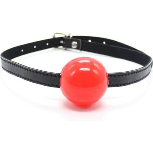 Women 4cm Silicone Gag Ball Bdsm Toys Adult Games Bondage Harness Erotic Adults Toys Exotic Accessories Sex Toys for Women