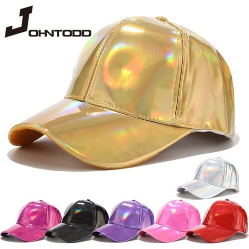 2021 Summer Women Men Baseball Cap Male Street Trend Ladies Hat Light Version PU Cap Female Outdoor Sun Protection Hat Snapback