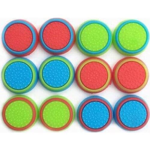 4pcs Thumb Stick Grip Caps Thumbstick Joystick Cover Case For Sony PlayStation Dualshock 3/4 PS3 PS4 Xbox One 360 Controller