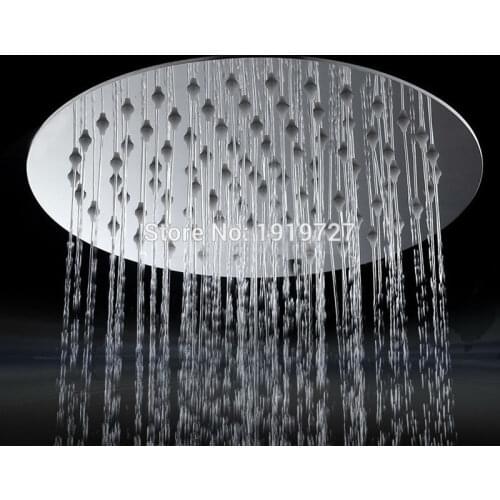 Wholesale Promotions High Quality Bathroom Faucet Accessories Ultra-Thin Stainless Steel Rainfall Shower Head For Rain Shower