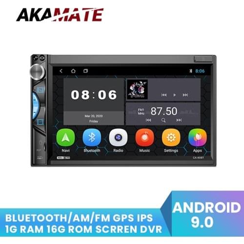 7'' HD Android Radio Multimedia Video Player 2Din Touch Screen Car Radio Bluetooth GPS With MP5 Player 1G 16G 2Din Car Radio