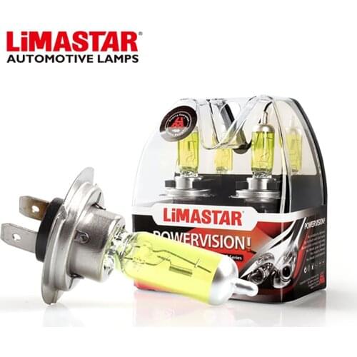 Car bulb H7 24V 70W PX26d Super bright yellow auto light bulbs 3000K headlight for truck bus