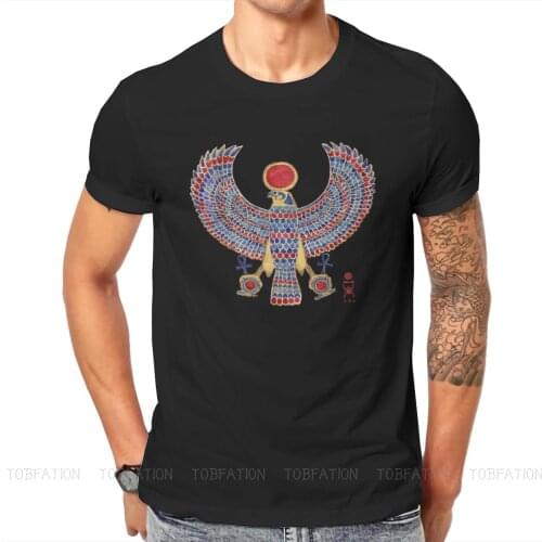 Ra Falcon Style TShirt Ancient Egypt Comfortable Hip Hop Gift Idea T Shirt Short Sleeve Hot Sale