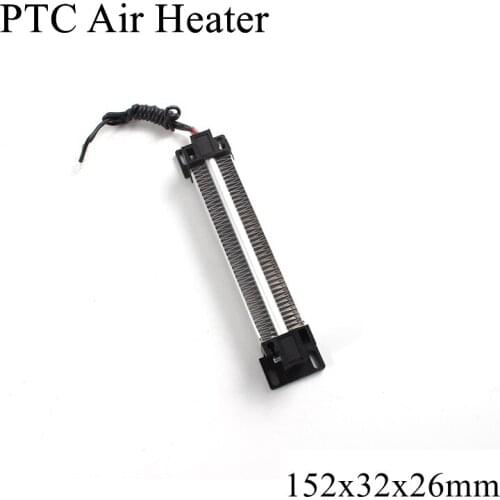 152x32x26mm 12V 220V 200W 500W PTC Heater Ceramic Thermistor Air Heating Mini Outdoor Heaters Induction Aquarium Car Film Plate