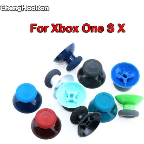 ChengHaoRan 2pcs 3D Analog Joystick Cap for XBOX ONE S/X Controller Thumbstick Button Cover for Xbox One Elite Thumb Stick Grip