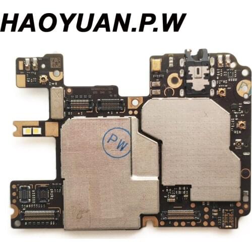 Tested multilingual Original Work Unlock Mainboard Motherboard Circuits Cable For Xiaomi RedMi Hongmi NOTE6 pro Note 6pro Global