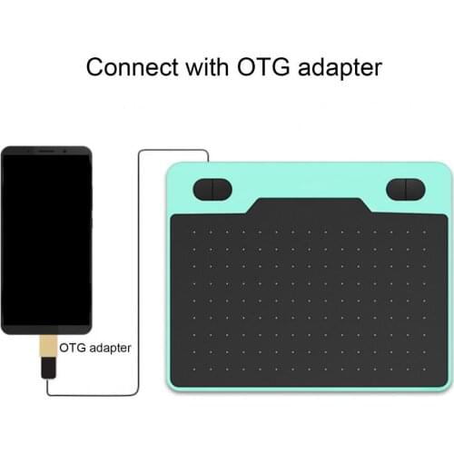 Mobile Phone Graphic Tablet Compact Compatible Light Digital Drawing Board for Windows for Mac OS Computer Peripherals