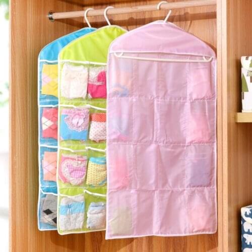 Wall Hanging Storage Bag Modern Style Organizer Container Creative Wardrobe storage bags