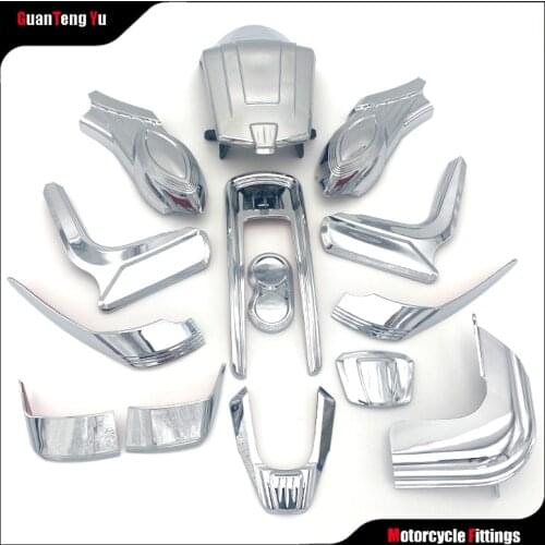 NEW! For Indian scout motorcycle 1901 modified electroplating decoration instrument fairing rear fender decorative sticker cover