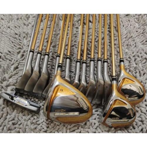 New Golf Clubs HONMA S-07 Golf Compelete Set Driver wood Irons Putter and Bag Clubs Set R or S Flex Graphite Shaft Free Shipping