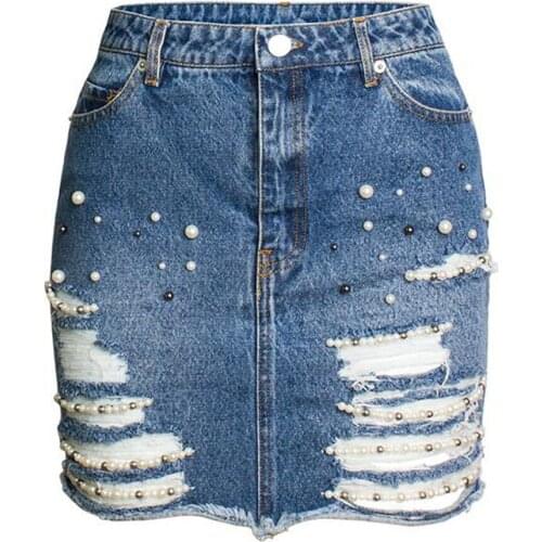 NUFASLOS Denim Pencil Skirts