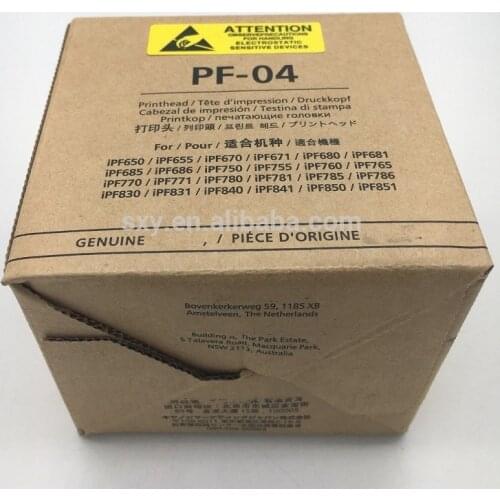 Factory Supply Original New Quality PF-04 Printhead For Canon IPF650 IPF655 IPF680 IPF681 IPF685 Print Head
