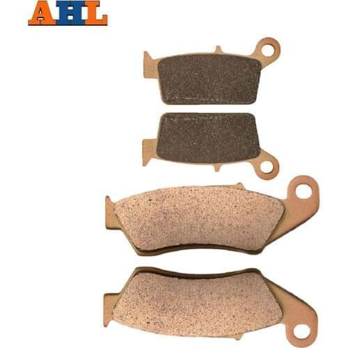 Motorcycle Front and Rear Brake Pads For YAMAHA WR 250 F WR250F (4T) 2003-2017 APRILIA RXV 450/550 Enduro 06-11 Disc Pad