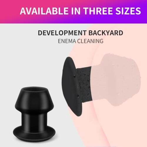 Hollow Anal Plug Sex Toys For Adult Large Butt Plug Expansion Prostate Massage For Men Treatment SM Products Anus Speculum Rings