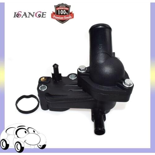 ISANCE Thermostat Housing Water Outlet 1198060 For Ford C-Max, Focus C-Max, S-Max Transit Connect 1.8 TDCi 2007-2013 JWQFD006
