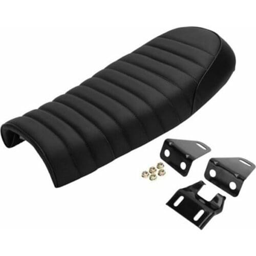 CG125 Universal Built-in Soft Sponge Motorcycle Flat Vintage Seat Cushion Saddle For Retro Cafe Racer