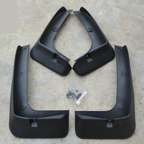 High quality plastic Mud Flaps Splash Guard Fender car styling for 2013-2015 Hyundai Santa Fe Car styling