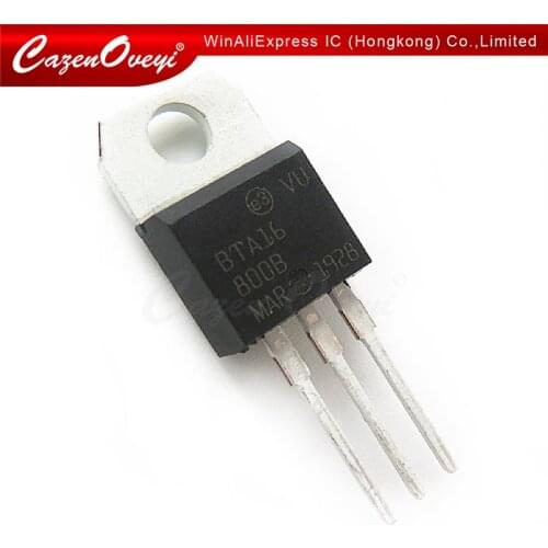 1pcs/lot BTA16-800B BTA16-800 800V 16A TO-220 In Stock