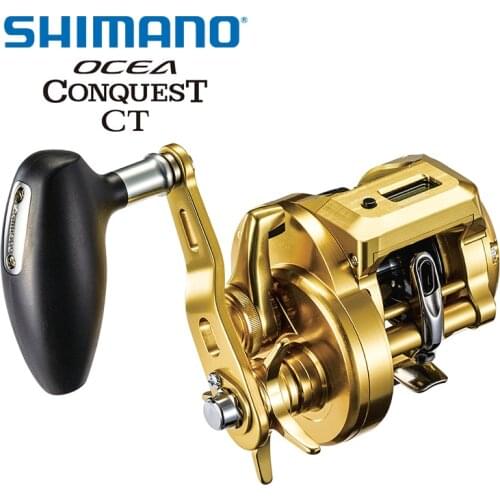 18 SHIMANO OCEA CONQUEST CT 300PG 301PG 300HG 301HG JIGGING MODE MICROMODULE GEAR for Big Game Fishing Saltwater Fishing Reel