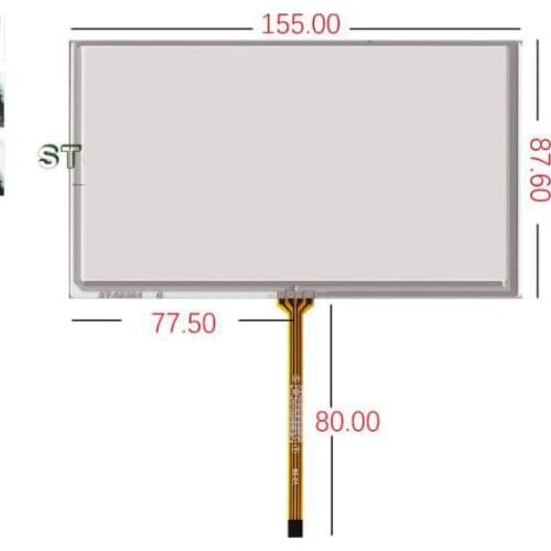6.2''inch 6.5''inch HSD062IDW1 TM062RDH03 DVDST-06204