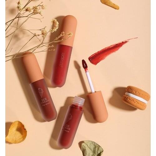 8 Color Matte Lip Gloss Lightweight Lip Gloss Long Lasting Waterproof And Sweatproof White Lip Women Makeup Cosmetic TSLM1