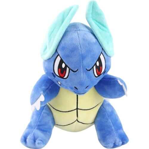 27cm Anime Wartortle Plush Peluche Toys Stuffed Animals Dolls Cute Cartoon Toy Birthday Christmas Gifts for Kids Girl Children