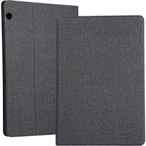 For Mediapad T5 10.1 Inch Tablet Cloth PU Leather Flip Stand Case for Huawei Mediapad T5 10 AGS2-W09/L09/L03/W19 10.1" Cover