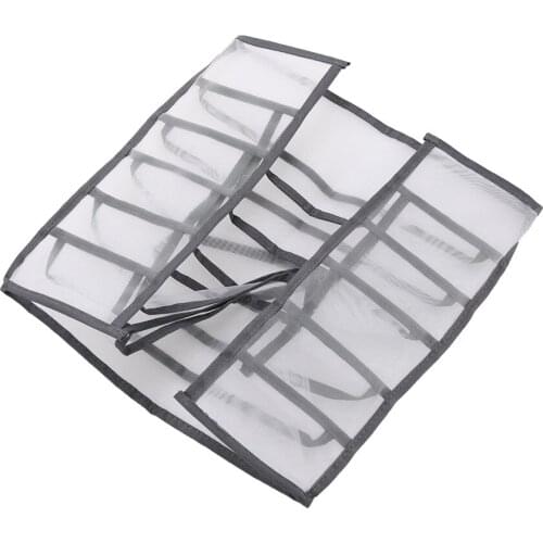 Underwear Storage Decoration Rack Drawer 1PC Nylon Generic Underpants Organizer Household Supplies Wardrobe Drawers Divider Box