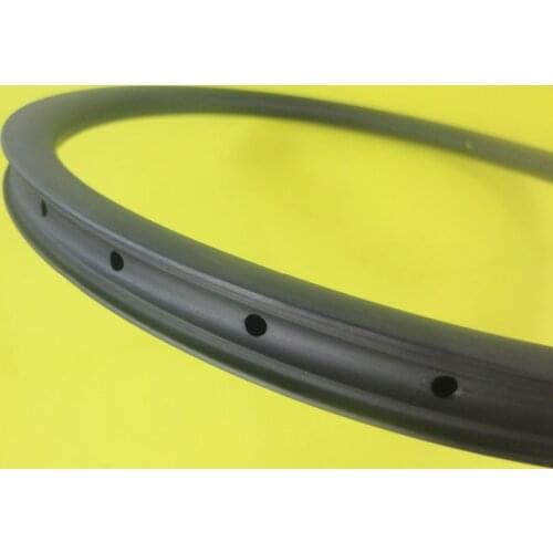 650B MTB hookless AM Enduro carbon rim 34mm x 34mm 27.5er clincher tubless UD 3K 12K matte glossy disc mountain bike wheels