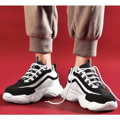 2019 New Men Casual Shoes Lac-up Men Shoes Lightweight Comfortable Breathable Walking Sneakers Tenis Feminino Zapatos S8-80