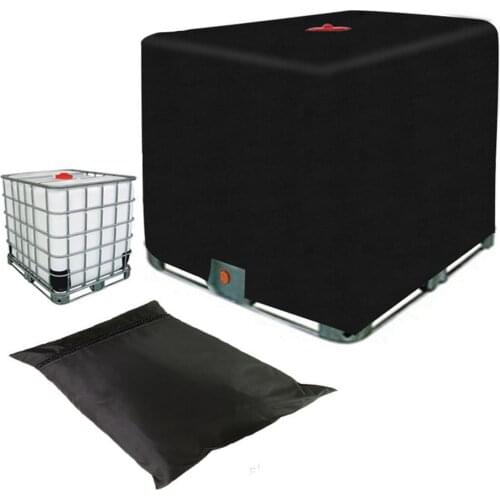 1000L IBC Tank Dust Cover Garden IBC Ton Barrel Waterproof Dustproof Cover Water Tank Protective Cover Ton Barrel Accessories