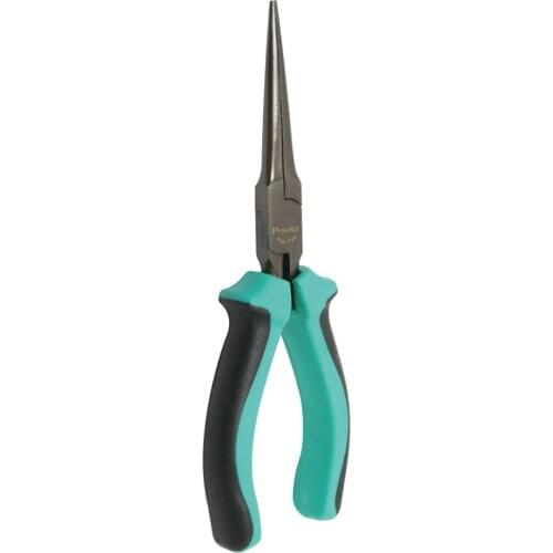 PM-746 ProsKit Electrician Pliers Cutting Multifunctional S45C Hardness Permenorm Needle Nose Plier