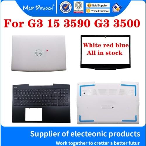 NEW 08WPFP 8WPFP CR5X8 0CR5X8 72DFJ 072DFJ For Dell G3 15 3590 G3 3500 Base Cover Lower Case Bottom Case Chassis Cabinet Housing