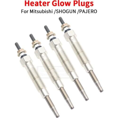 4 Pcs/Set Heater Glow Plugs For Mitsubishi /SHOGUN /PAJERO /2.8 /4M40T /4M40 /GP5501/Gp7554/PM165 Modification Accessories