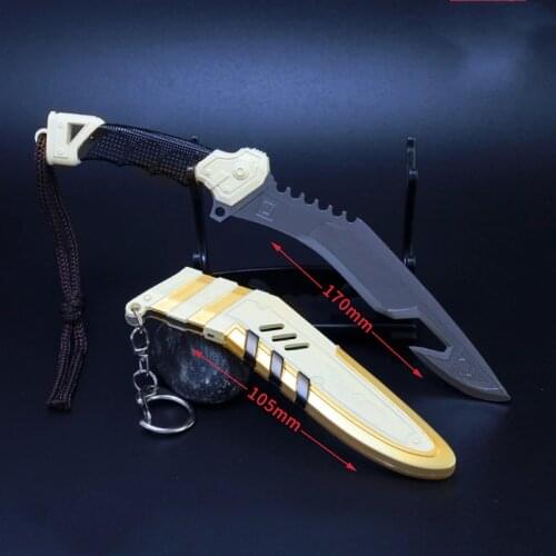 Peripheral Bangalore Cold Steel Nepal Heirloom Weapon Model Full Metal Zinc Alloy Plating toy